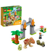 LEGO T. rex and Triceratops Dinosaur Breakout DUPLO (10939) - £38.74 GBP