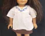 JUST LIKE YOU / TRULY ME (?) 2013 American Girl 18&quot; DOLL- Brunette w/ Ha... - £52.73 GBP