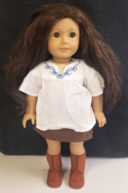 JUST LIKE YOU / TRULY ME (?) 2013 American Girl 18&quot; DOLL- Brunette w/ Ha... - £51.90 GBP