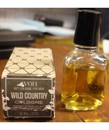 Vintage Avon Wild Country Cologne 2 fl. oz bottle and box - £13.33 GBP
