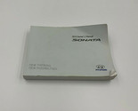 2014 Hyundai Sonata Owners Manual Handbook OEM K01B11006 - £7.73 GBP