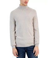 Alfani Men&#39;s Textured Turtleneck Sweater, London Plane Gray-2XL - $41.24 CAD