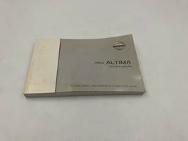 2004 Nissan Altima Owners Manual OEM B02B34028 - £14.28 GBP