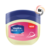6x Jars Vaseline Blue Seal Gentle Baby Protective Petroleum Jelly | 3.4oz | - $421.82 MXN
