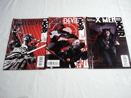 X-Men Noir #2, Daredevil Noir #3 Two Variant Covers Fine Marvel Comics 2009 - £5.97 GBP