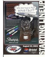 2003 Sharpie 500 Starting Line Up - $92.99 MXN