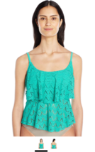 Ocean Avenue Womens Crochet Tiered Tankini - £16.45 GBP