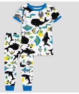 Lamaze Toddler 2T Boys&#39; 2pc Short Sleeve Organic Cotton Snug Fit Pajama ... - $13.67 CAD