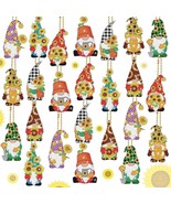 Diamond Painting Key Chains Kit DIY Crafts Sunflower Gnome 24pcs Keychai... - $827.74 MXN