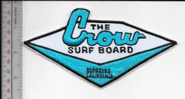 Vintage Surfing California The Crow Surf Board Surfside, CA Promo Patch - $9.99