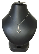 Fashion Necklace Pendant Bib silver Statement Cross Chunky Ladies - $7.38