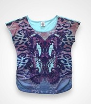 Y2K Butterfly Psychedelic Shirt Large - £11.00 GBP