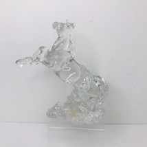 Princess House Wonders Of The Wild 24% Lead Crystal Stallion Horse Figurine - $29.69