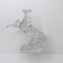 Princess House Wonders Of The Wild 24% Lead Crystal Stallion Horse Figurine - £22.31 GBP