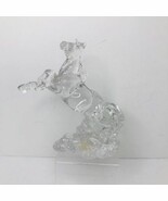 Princess House Wonders Of The Wild 24% Lead Crystal Stallion Horse Figurine - $556.56 MXN