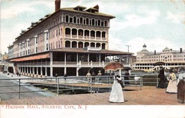 Atlantic City New Jersey Haddon Hall Postcard 1906 Pstmk - £4.98 GBP