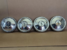 NOS 1547880 OEM Genuine Set of 4 1959-1960 Studebaker Wheel Covers Hub caps - $123.75