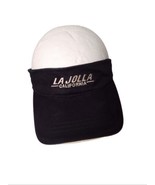 Fahrenheit La Jolla California Visor Unisex Black Adjustable Embroidered... - £11.76 GBP