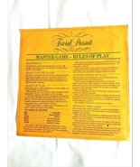 Vtg Trivial Pursuit Master Game Rules of Play 1981 Instructions  - £2.76 GBP