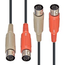 Axcessables 10Ft Midi Cable Dual 5-Pin To Dual 5-Pin. Midi, Mid-203 10Ft - $38.99