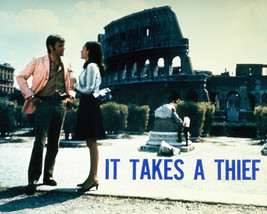 Robert Wagner in It Takes a Thief Rome location title scene 16x20 Canvas Giclee - £55.94 GBP