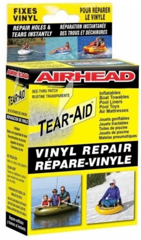 Airhead Tear-Aid See Thru Vinyl Repair Patch Kit - $15.95