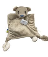 HB Beige/Ivory Brown Bear Security Blanket Baby Lovey Lovie Soother Comfort - €16,48 EUR
