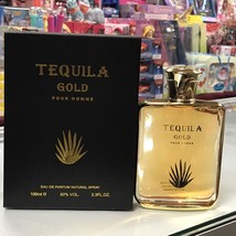 Tequila Gold Pour Homme by Tequila Perfumes for Men 3.3 fl.oz / 100 ml EDP Spray - £72.53 GBP
