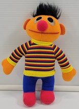 N) Vintage 1984 Playskool Sesame Street Ernie Plush Doll Toy 10&quot; - £7.75 GBP