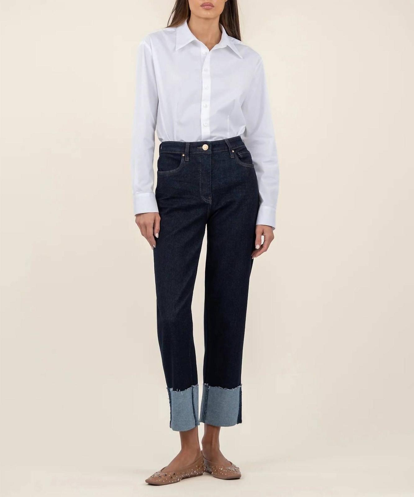 Kut From The Kloth Fay High Rise Straight Leg Jeans Size 4 - $31.68