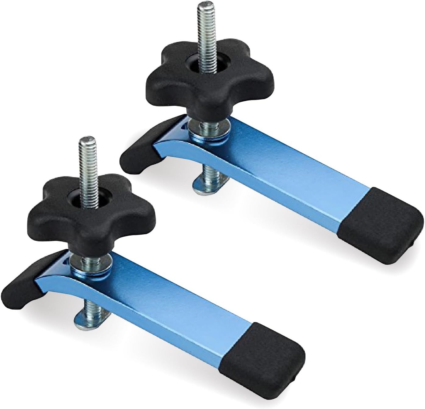 Powertec 71168V T-Track Hold Down Clamp, 5-1/2&quot; L X 1-1/8&quot; W, 2 Pack, T ... - $29.99