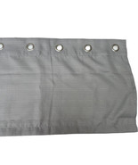 Mainstays Silver Grommet Window Valance 54&quot; x 14&quot; Polyester - £3.93 GBP
