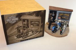 Ertl Collectable Limited Ed Harley-Davidson Last Chance Cafe Display Statue READ - £38.78 GBP