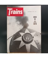 &quot;Trains Magazine&quot; November 1970, Excellent Condition, Free Shipping - $228.47 MXN