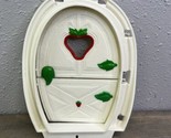 Vintage Kenner Stawberry Shortcake Berry Happy Home Front Door With Sill... - $22.76