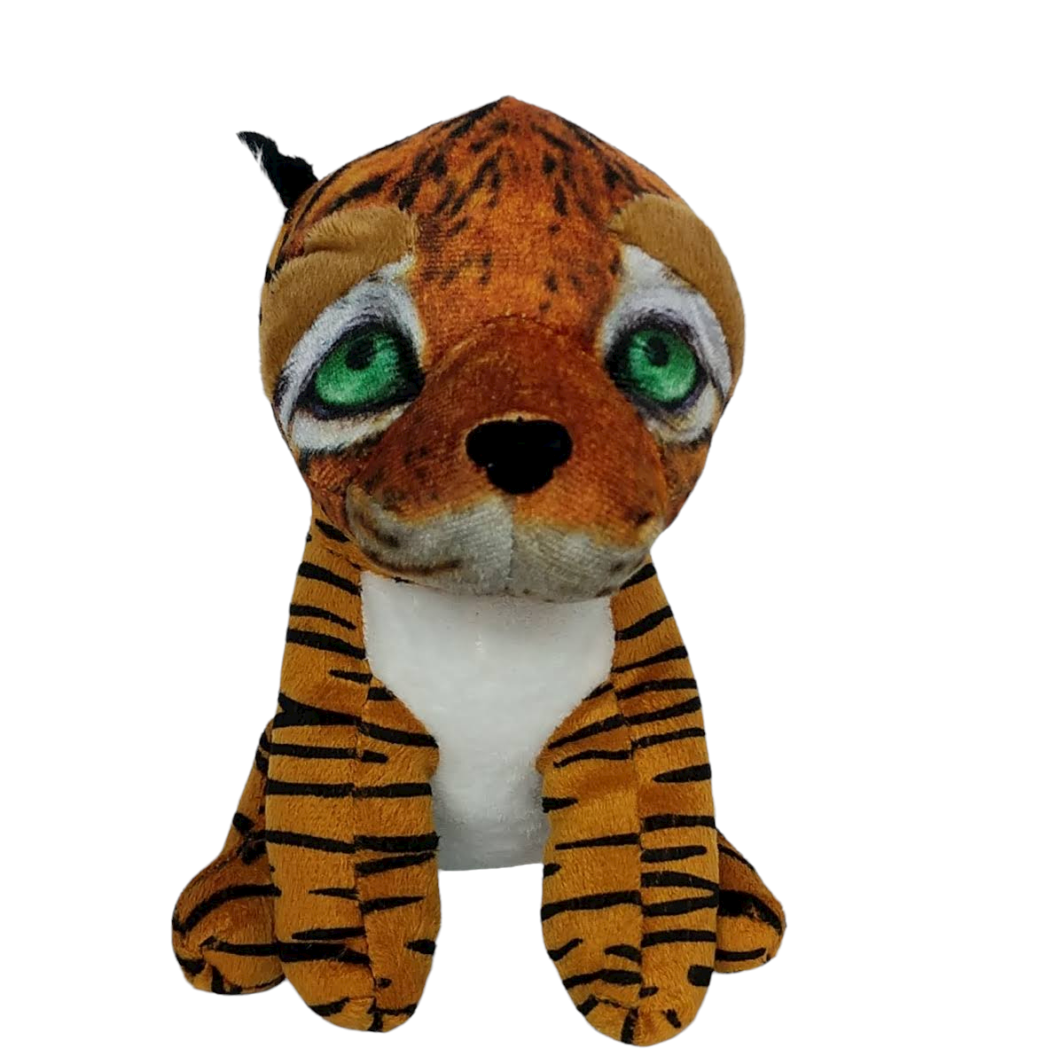 Dan Dee Collectors Choice Realistic Orange Tiger Plush Stuffed Animal 2017 7.75" - $28.71
