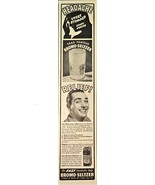 Bromo Seltzer Relief Headache Take Famous Fast Relief 1948 Vintage Print Ad - $8.32