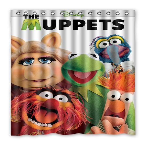 Hot!!! The Muppets Show Custom Waterproof Polyester Shower Curtain 4 Size Item image 15