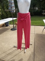 Nwt Adrienne Vittadini Cute Pink Pants L - £23.62 GBP