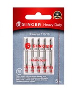Singer Heavy Duty Sewing Machine Needle Size 18/110 5ct - $167.40 MXN