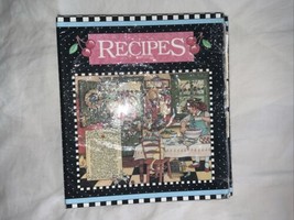 Vintage Mary Engelbreit Recipe Book Keeper File Organizer 1992 Binder 8.5 x 7.5” - £10.99 GBP