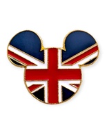 Mickey Icon Disney Pin: United Kingdom Flag - £9.96 GBP