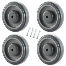 Shopping Cart Wheels Replacement | 4 Pack Shopping Cart Caster, 5-Inch Di - $42.56