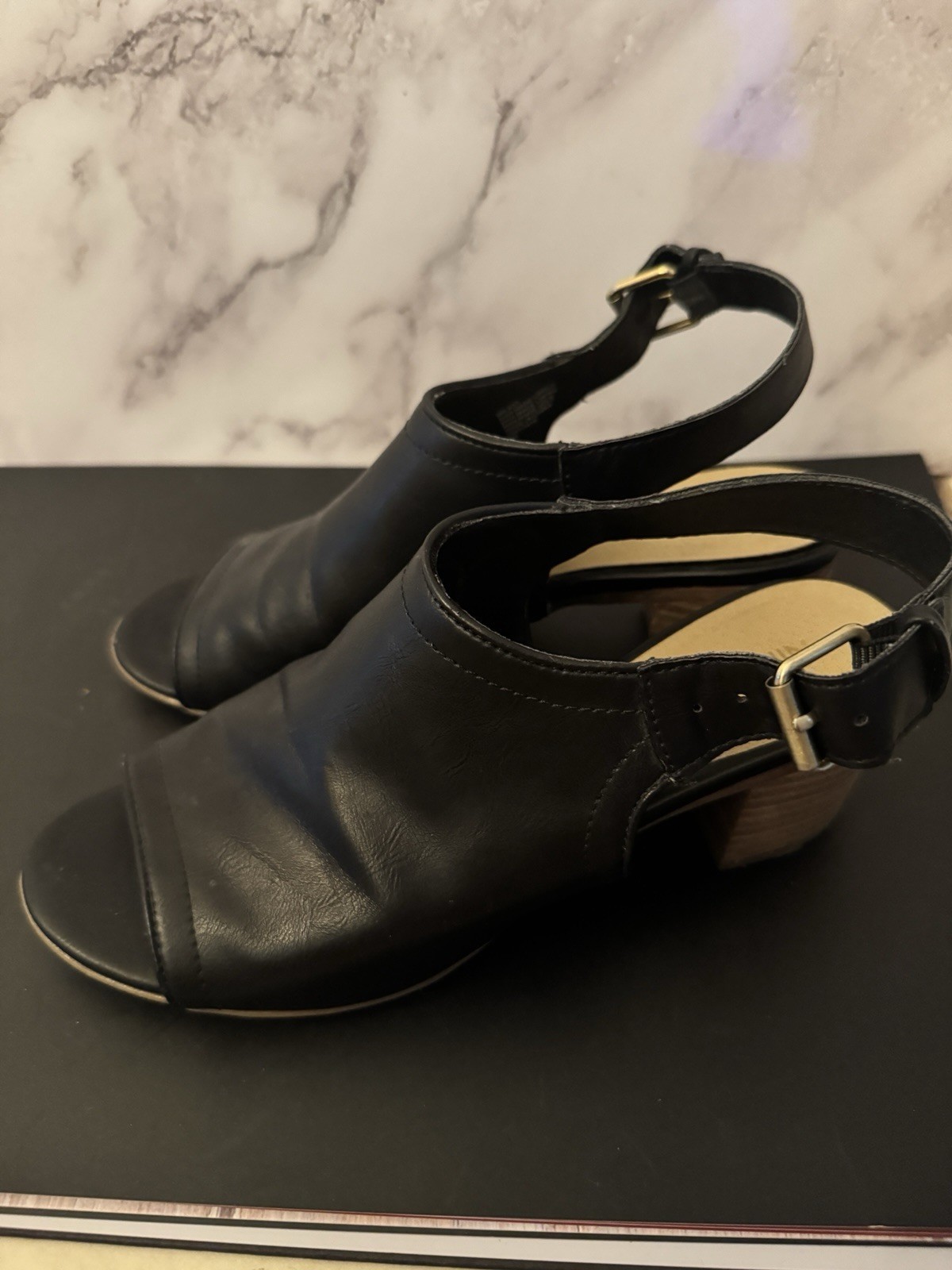 nine west black Shoes - $15.83