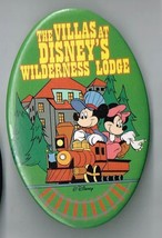 Walt Disney World The Villas At Disney&#39;s Wilderness Lodge Pin back Button - £19.32 GBP