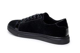 Belvedere Teo Sneaker Rich Velvet /Patent Leather Black image 3
