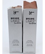 IT cosmetics Bye Bye Lines Foundation Anti Aging Skin Smoothing Deep Lot... - $32.79 CAD