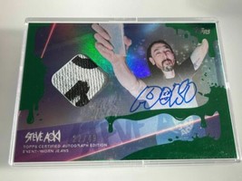2020 Topps x Steve Aoki Wave-2 Jeans Relic Card Auto GREEN Frosting Patch #22/49 - £187.68 GBP