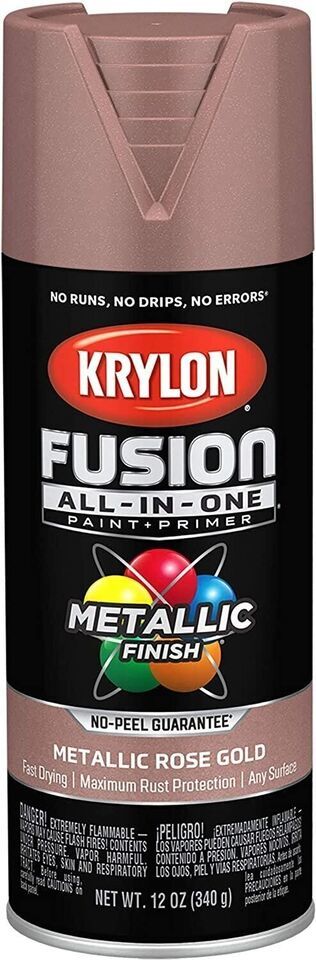 Krylon K02792007 Fusion All-In-One Spray Paint for Indoor/Outdoor Use, S... - $17.89