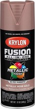 Krylon K02792007 Fusion All-In-One Spray Paint for Indoor/Outdoor Use, S... - £13.77 GBP